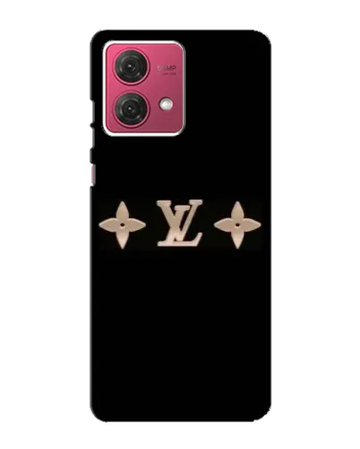 Чехол для Motorola MOTO G84 с картинкой «Louis Vuitton — минимализм»