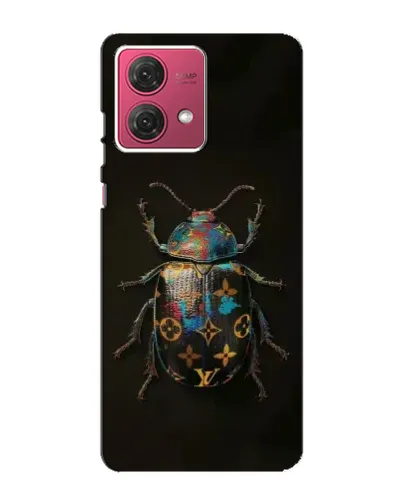Чехол для Motorola MOTO G84 с картинкой «LV — мраморный принт»