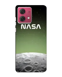 Чехол для Motorola MOTO G84 с картинкой «NASA — лунный градиент»