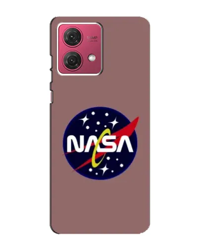 Чехол для Motorola MOTO G84 с картинкой «NASA — ретро космос»