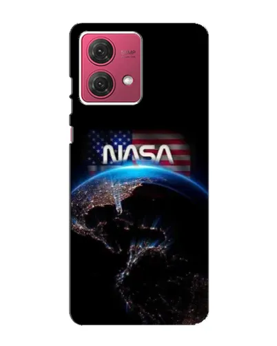 Чехол для Motorola MOTO G84 с картинкой «Земля из космоса NASA»