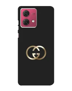 Чехол для Motorola MOTO G84 с картинкой «Минимализм Gucci»