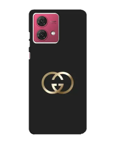 Чехол для Motorola MOTO G84 с картинкой «Минимализм Gucci»