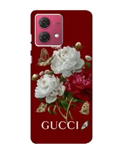 Чехол для Motorola MOTO G84 с картинкой «Gucci —  сад»