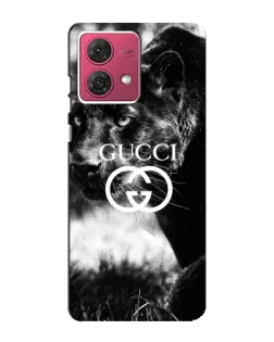 Чехол для Motorola MOTO G84 с картинкой «Gucci — дикая природа»