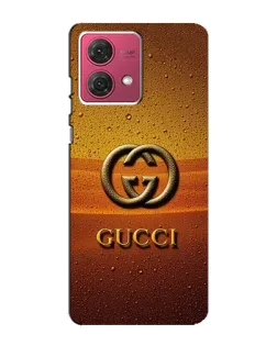 Чехол для Motorola MOTO G84 с картинкой «Gucci — солнечный градиент»