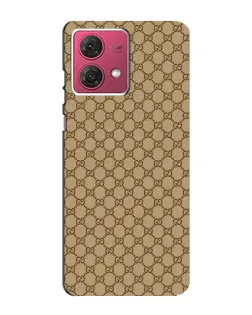 Чехол для Motorola MOTO G84 с картинкой «Gucci — классический беж»