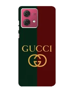 Чехол для Motorola MOTO G84 с картинкой «Gucci — темно-зеленый градиент»