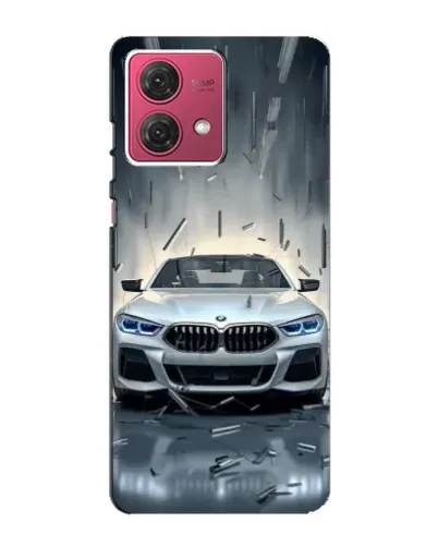 Чехол для Motorola MOTO G84 с картинкой «BMW в свете фар» Чехол для Motorola MOTO G84 с картинкой «BMW в свете фар»