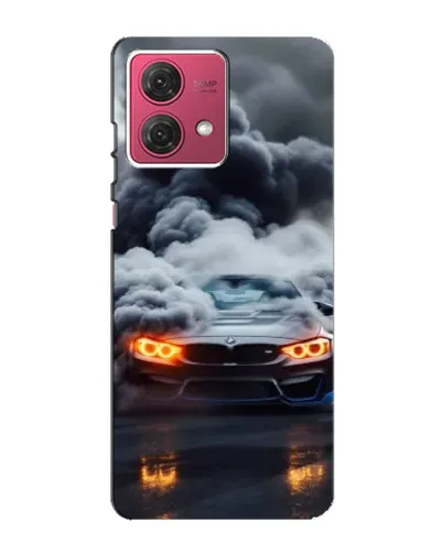 Чехол для Motorola MOTO G84 с картинкой «BMW в дыму» Чехол для Motorola MOTO G84 с картинкой «BMW в дыму»