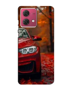 Чехол для Motorola MOTO G84 с картинкой «Осенняя BMW M4»