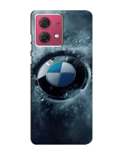 Чехол для Motorola MOTO G84 с картинкой «Логотип BMW — лед» Чехол для Motorola MOTO G84 с картинкой «Логотип BMW — лед»