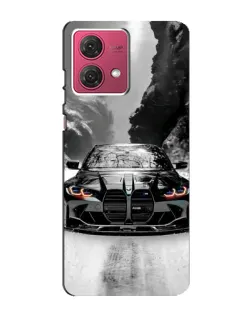Чехол для Motorola MOTO G84 с картинкой «BMW — акварельный дрифт» Чехол для Motorola MOTO G84 с картинкой «BMW — акварельный дрифт»