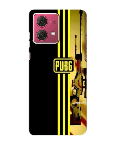 Чехол для Motorola MOTO G84 с картинкой «PUBG — камуфляжный шлем»