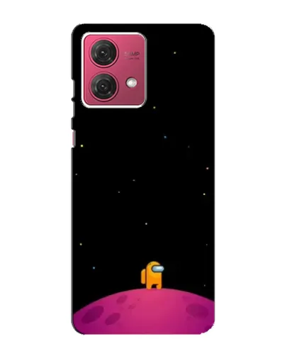 Чехол для Motorola MOTO G84 с картинкой «Одинокий герой на планете» Чехол для Motorola MOTO G84 с картинкой «Одинокий герой на планете»