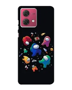 Чехол для Motorola MOTO G84 с картинкой «Among Us космос»