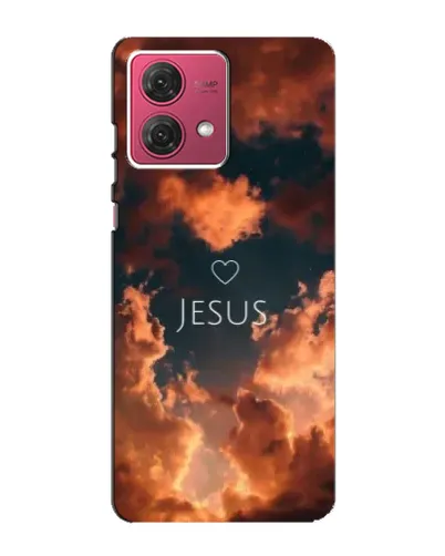 Чехол для Motorola MOTO G84 с картинкой «Сияние Имени Jesus» Чехол для Motorola MOTO G84 с картинкой «Сияние Имени Jesus»