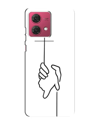 Чехол для Motorola MOTO G84 с картинкой «Рука держит» Чехол для Motorola MOTO G84 с картинкой «Рука держит»