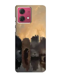 Чехол для Motorola MOTO G84 с картинкой «Дорога к вере»