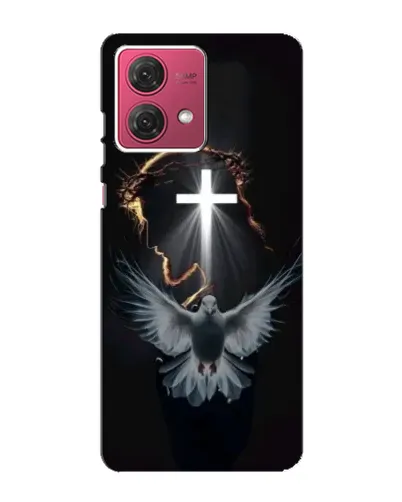 Чехол для Motorola MOTO G84 с картинкой «Голубь и Свет» Чехол для Motorola MOTO G84 с картинкой «Голубь и Свет»