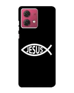 Чехол для Motorola MOTO G84 с картинкой «Классический Jesus»