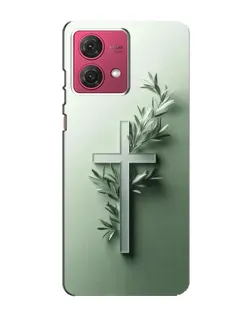 Чохол для Motorola MOTO G84 з картинкою «Оливкова гілка»