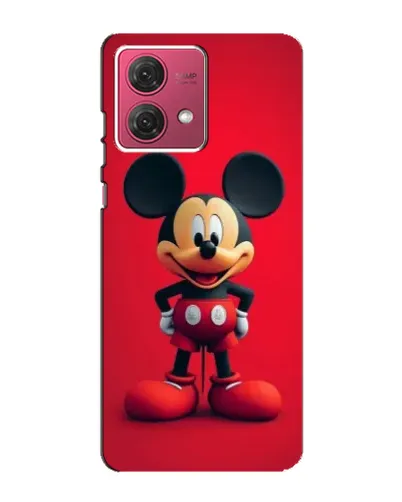 Чехол для Motorola MOTO G84 с картинкой «Mickey в полный рост»