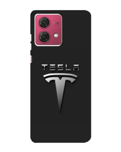 Чехол для Motorola MOTO G84 с картинкой «Стальной логотип Tesla» Чехол для Motorola MOTO G84 с картинкой «Стальной логотип Tesla»