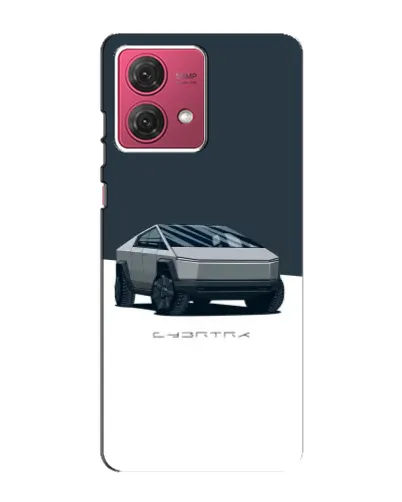Чехол для Motorola MOTO G84 с картинкой «Серебристый Cybertruck Tesla» Чехол для Motorola MOTO G84 с картинкой «Серебристый Cybertruck Tesla»