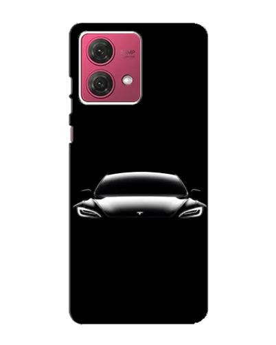 Чехол для Motorola MOTO G84 с картинкой «Фары Tesla Night» Чехол для Motorola MOTO G84 с картинкой «Фары Tesla Night»