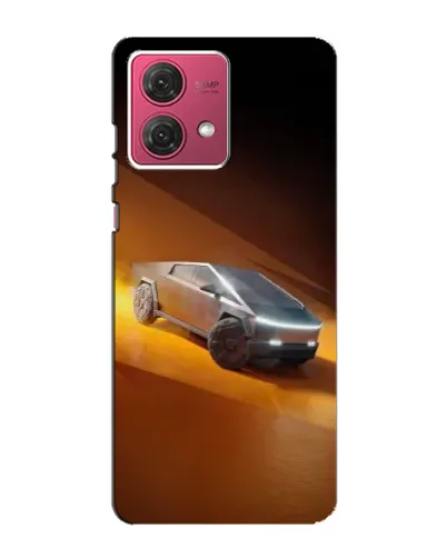 Чехол для Motorola MOTO G84 с картинкой «Cybertruck в пустыне» Чехол для Motorola MOTO G84 с картинкой «Cybertruck в пустыне»