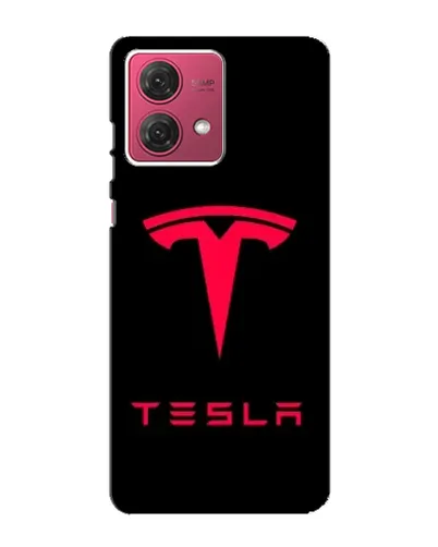 Чехол для Motorola MOTO G84 с картинкой «Tesla Red Logo» Чехол для Motorola MOTO G84 с картинкой «Tesla Red Logo»