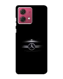 Чехол для Motorola MOTO G84 с картинкой «Mercedes — абстрактные линии»