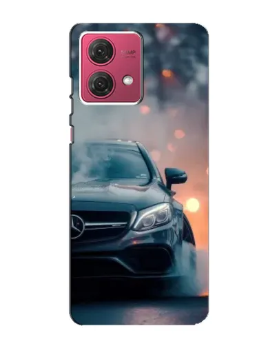 Чехол для Motorola MOTO G84 с картинкой «Mercedes — ночной город» Чехол для Motorola MOTO G84 с картинкой «Mercedes — ночной город»