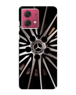 Чехол для Motorola MOTO G84 с картинкой «Диск Mercedes»