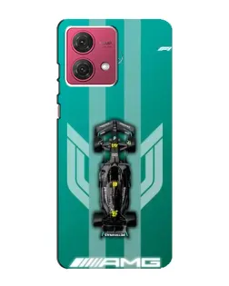 Чехол для Motorola MOTO G84 с картинкой «Mercedes AMG Petronas»