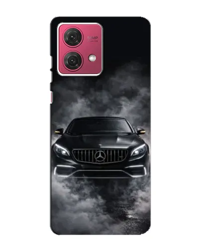 Чехол для Motorola MOTO G84 с картинкой «Mercedes в дыму» Чехол для Motorola MOTO G84 с картинкой «Mercedes в дыму»