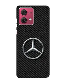 Чохол для Motorola MOTO G84 з картинкою «Карбоновий Mercedes стиль»