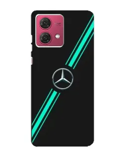 Чохол для Motorola MOTO G84 з картинкою «Спортивні лінії Mercedes»