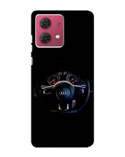 Чехол для Motorola MOTO G84 с картинкой «Салон Audi — руль» Чехол для Motorola MOTO G84 с картинкой «Салон Audi — руль»