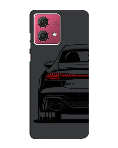 Чехол для Motorola MOTO G84 с картинкой «Задняя часть Audi — арт»
