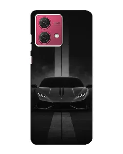 Чехол для Motorola MOTO G84 с картинкой «Lamborghini симметрия дорог»