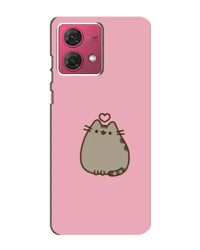 Чехол для Motorola MOTO G84 с картинкой «Pusheen сердце» Чехол для Motorola MOTO G84 с картинкой «Pusheen сердце»