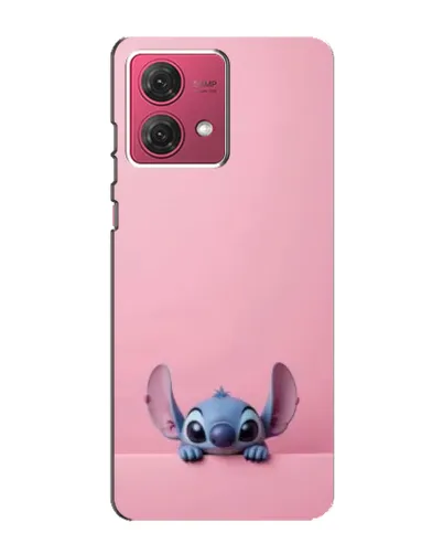 Чехол для Motorola MOTO G84 с картинкой «Stitch выглядывает»