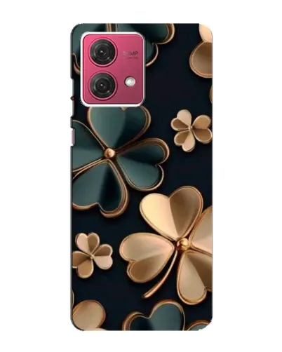 Чехол для Motorola MOTO G84 с картинкой «Клевер в золоте» Чехол для Motorola MOTO G84 с картинкой «Клевер в золоте»