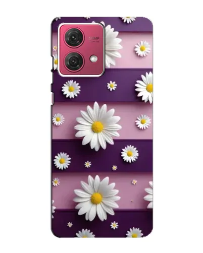 Чехол для Motorola MOTO G84 с картинкой «Ромашки на фиолетовом» Чехол для Motorola MOTO G84 с картинкой «Ромашки на фиолетовом»