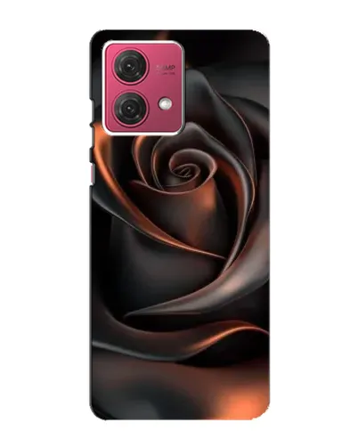 Чехол для Motorola MOTO G84 с картинкой «Шелковая черная роза» Чехол для Motorola MOTO G84 с картинкой «Шелковая черная роза»