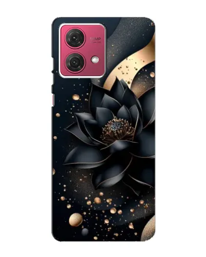 Чехол для Motorola MOTO G84 с картинкой «Черный лотос» Чехол для Motorola MOTO G84 с картинкой «Черный лотос»