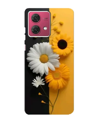 Чехол для Motorola MOTO G84 с картинкой «Подсолнух и ромашка» Чехол для Motorola MOTO G84 с картинкой «Подсолнух и ромашка»
