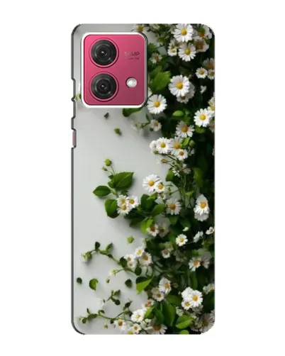 Чехол для Motorola MOTO G84 с картинкой «Ветка мелких белых цветов» Чехол для Motorola MOTO G84 с картинкой «Ветка мелких белых цветов»